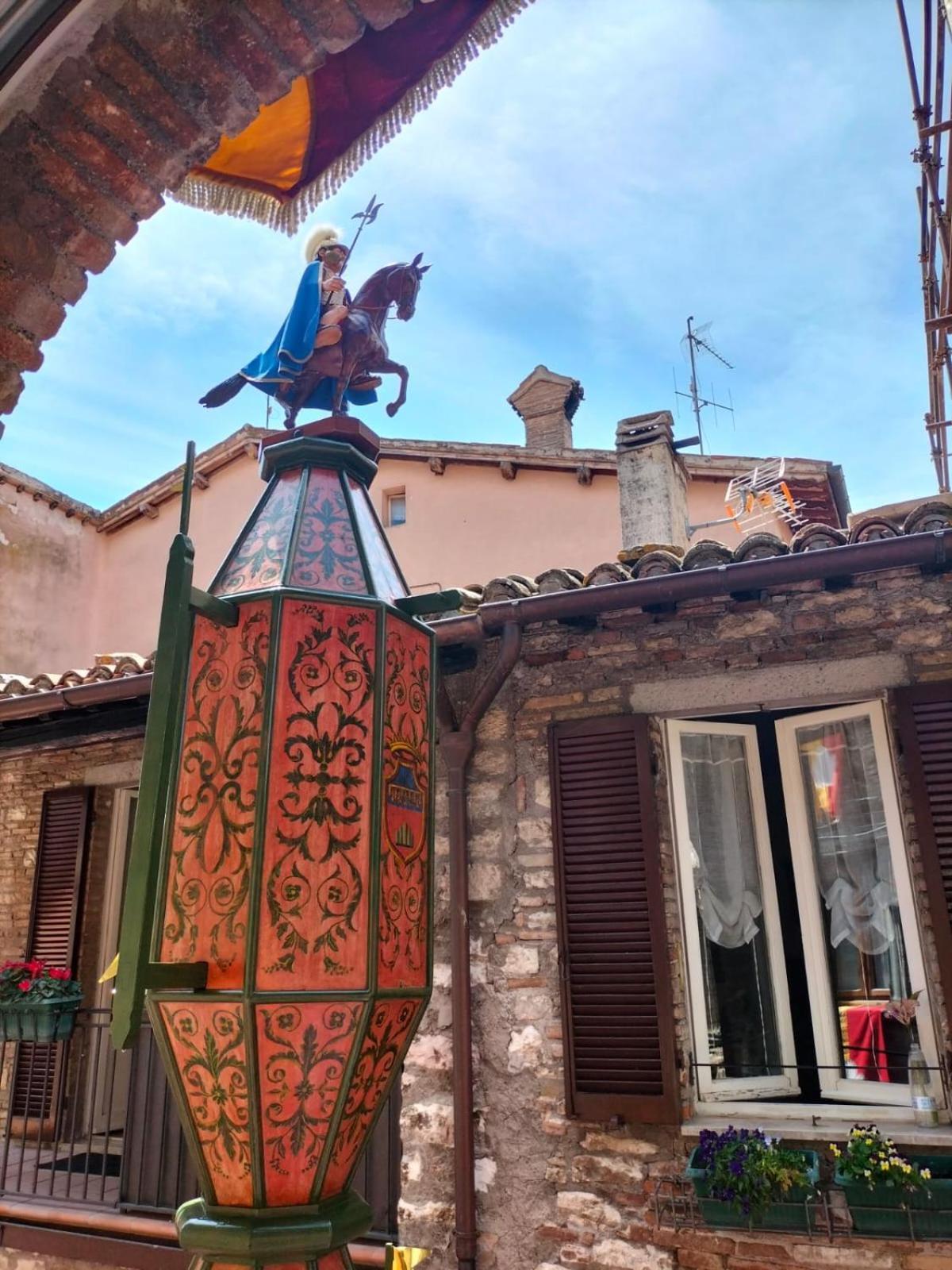 Casa La Rosa Leilighet Gubbio Eksteriør bilde